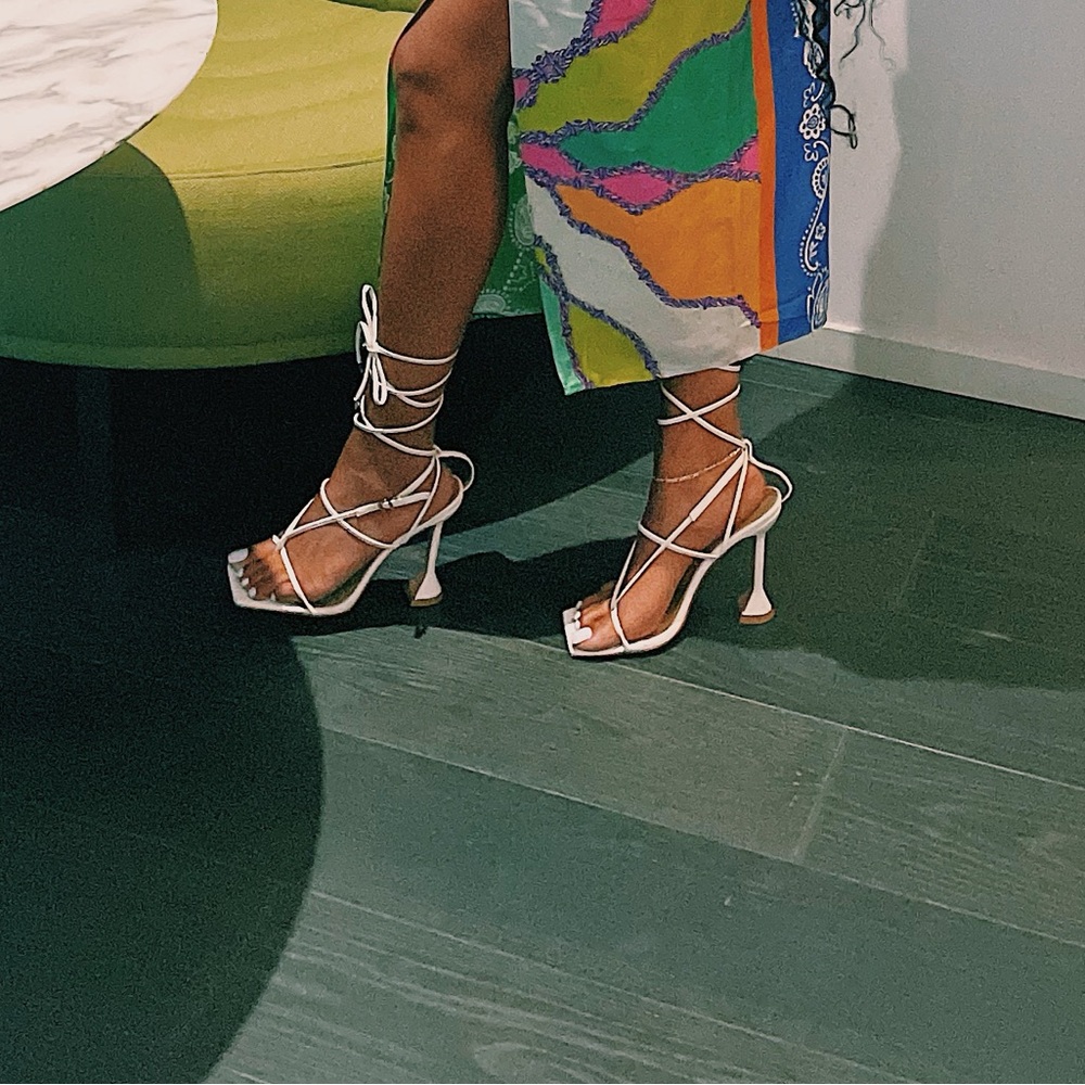 White heels
